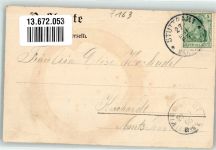 71540 W7165 Erlenhof , Württ 1905 - Gasthaus zum Adler Feldweg