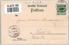 06408 O4351 Gröna 1899 Lithographie Gasthaus zum Schlehdorn Gartenwirtschaft