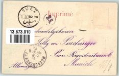 Sawakin Suakin 1902 Lithographie Marktszene Adelskorrespondenz