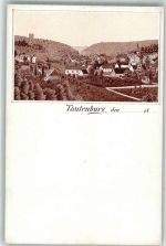 07778 O6901 Tautenburg Lithographie Vorläufer Druck 1880-1889 Tautenburg