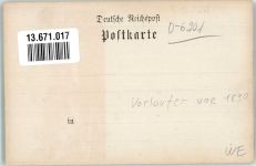 07778 O6901 Tautenburg Lithographie Vorläufer Druck 1880-1889 Tautenburg