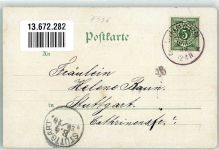 73066 W7336 Uhingen Lithographie Schloss Filseck Bleicherei & Färberei Stuttgart-Uhingen