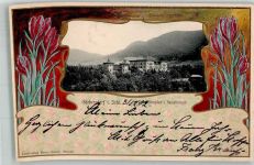 Gröbersdorf Sokolowsko 1902 Prägedruck Sanatorium