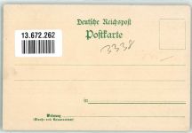 38364 W3338 Schöningen Lithographie Hotel zum Pelikan Oehlmann's Garten