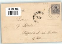 74523 W7170 Gailenkirchen - Rathaus Gasthaus zum Ochsen Handlung Schulz Hauptstrasse