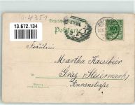06408 O4351 Biendorf b Bernburg Lithographie Försterei Post Eingang zum Herzoglichen Garten Wildlichtung