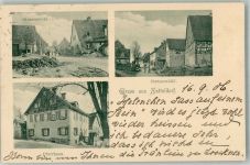 74564 W7180 Satteldorf 1906 - Pfarrhaus Dorfstrasse