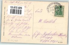 06420 O4341 Lebendorf 1916 - Kirche Pfarrhaus Geschäft Könecke Mitteldeutsche Flanschenfabrik AG