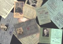 Lot mit 9 St Ausweis KEINE AK