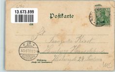 Hadersleben Haderslev 1900 Gebrauchsspuren Kaserne Bahnhof Hafen Lithographie