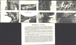09328 O9291 Rochsburg Klapp AK 2-fach Kartenbrief