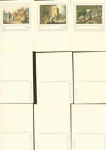 Lot mit 12 AK komplette Serie Monat Kleinposten bis 20
