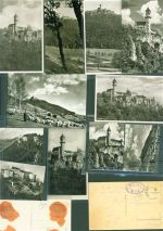 73277 W7311 Teck , Teck Lot mit 33 AK und 4 Fotos Burg einige mehrfach wenige mit Haftspuren rückseitig