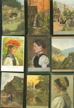Lot mit 13 AK Schwarzwald Hasemann Kleinposten bis 20