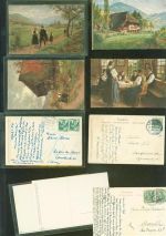 Lot mit 13 AK Schwarzwald Hasemann Kleinposten bis 20