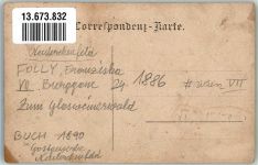 1070 Wien 7. Bezirk, Neubau 1886 Foto AK Gasthaus Glasweiner Wälde Neulerchenfeld