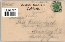 Zobten am Berge Sobotka 1894 Gebrauchsspuren Gasthaus Zobtenberg Vorläufer 1894