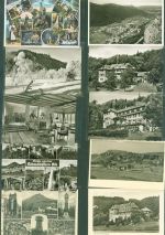 72805 W7414 Lichtenstein , Württ Kleinposten bis 20 Lot mit 19 AK und Umgebung Originale aus dem Archiv eines Ansichtskartenverlages Klebereste rückseitig