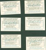 Lot mit 6 Kaufmannsbilder Serie Malta KEINE AK Liebig Kleinposten bis 20