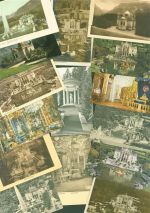 82488 W8107 Linderhof Lot mit 50 AK Schloss