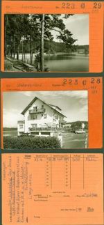 78199 W7715 Unterbränd Kleinposten bis 20 Lot mit 8 AK Musterkarten Original aus Metzarchiv Bestellvorgänge und Auflagenzahlen