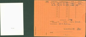 74249 W7110 Öhringen Kleinposten bis 20 Lot mit 4 AK und 14 Fotos 6x9cm viele mehrfach Musterkarten Original aus Metzarchiv Bestellvorgänge und Auflagenzahlen