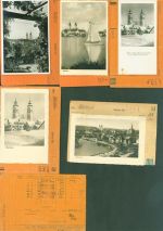 W7967 Bad Waldsee Lot mit 12 AK Musterkarten Original aus Metzarchiv Bestellvorgänge und Auflagenzahlen Mönch Kleinposten bis 20