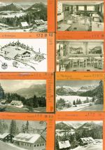 87561 W8980 Freibergsee Kleinposten bis 20 Lot mit 16 AK Musterkarten Original aus Metzarchiv Bestellvorgänge und Auflagenzahlen