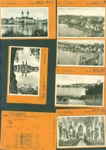 W7967 Bad Waldsee Lot mit 15 AK Musterkarten Original aus Metzarchiv Bestellvorgänge und Auflagenzahlen Mönch Kleinposten bis 20