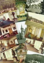 69427 W6933 Waldleiningen , Baden Lot mit 7 AK und 19 FOTOS KEINE AK Schloss Sanatorium