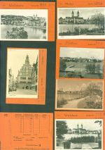 W7967 Bad Waldsee Lot mit 15 AK Musterkarten Original aus Metzarchiv Bestellvorgänge und Auflagenzahlen Mönch Kleinposten bis 20