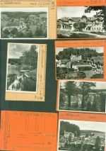 W7829 Friedenweiler Lot mit 16 AK Musterkarten Original aus Metzarchiv Bestellvorgänge und Auflagenzahlen Mönch Kleinposten bis 20