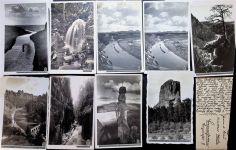 Lot mit 23 AK Sächsische Schweiz Fotograph Hahn Fotograf Posten 21 bis 100 AK