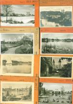 W7967 Bad Waldsee Lot mit 15 AK Musterkarten Original aus Metzarchiv Bestellvorgänge und Auflagenzahlen Mönch Kleinposten bis 20
