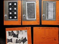 71263 W7252 Weil der Stadt Kleinposten bis 20 Lot mit 12 AK Wurzacher Handweberei Musterkarten Original aus Metzarchiv Bestellvorgänge und Auflagenzahlen