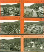 72275 W7297 Reinerzau Kleinposten bis 20 Lot mit 13 AK Musterkarten Original aus Metzarchiv Bestellvorgänge und Auflagenzahlen