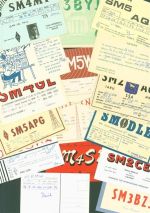 Lot mit 45 QSL-Karten Schweden KEINE AK Qsl-Karte Posten 21 bis 100 AK