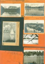 W7967 Bad Waldsee Lot mit 15 AK Musterkarten Original aus Metzarchiv Bestellvorgänge und Auflagenzahlen Mönch Kleinposten bis 20