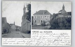 79424 W7841 Auggen - Hauptstraße, Rathaus