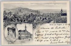 79424 W7841 Auggen - Rathaus, Trachten