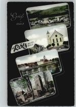 92444 W8463 Rötz - Marktplatz Ruine Schwarzenberg