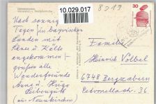 85560 W8017 Ebersberg , Oberbay 1968 - Marienplatz Pfarrkirche