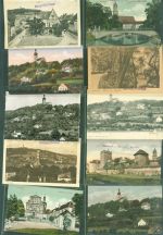 W8450 Amberg , Oberpf Lot mit 25 AK Originale aus dem Archiv des Metzverlags Klebereste Rückseitig Mönch Posten 21 bis 100 AK