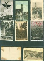 W8450 Amberg , Oberpf Lot mit 25 AK Originale aus dem Archiv des Metzverlags Klebereste Rückseitig Mönch Posten 21 bis 100 AK