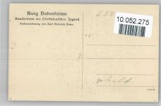 35644 W6331 Hohensolms - Altes Tor Burg sign. K.H.Zunn