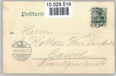 99762 O5501 Neustadt /Harz 1907 - Ruine Hohnstein
