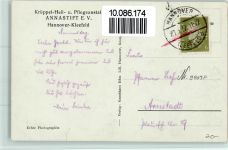 30159 W3000 Kleefeld - Luftaufnahme Krüppel-Heil- u. Pflegeanstalt Annastift