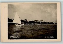 Kraljevica 1932 - Badestrand Segelboot