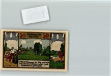 06464 O4324 Frose - Notgeld 50 Pf See wurde zu Ackerland Rücks. Preisrätsel