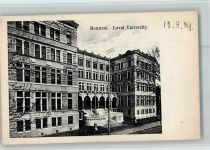 Montreal 1909 - Laval University, good condition